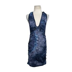Sublime Havoc Blue Backless Dress size Large